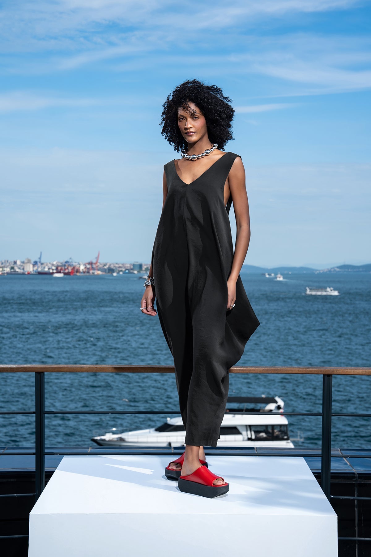 Rosso Nero Sandals Coco