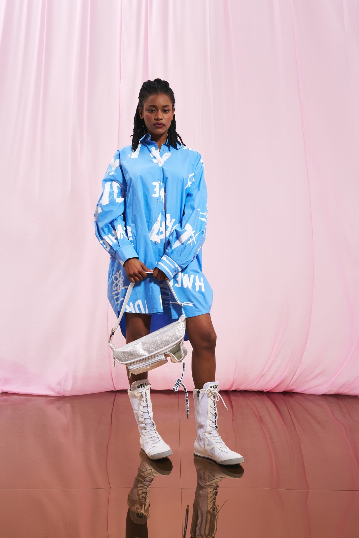 Silver Multi Functional Bag Favignana12