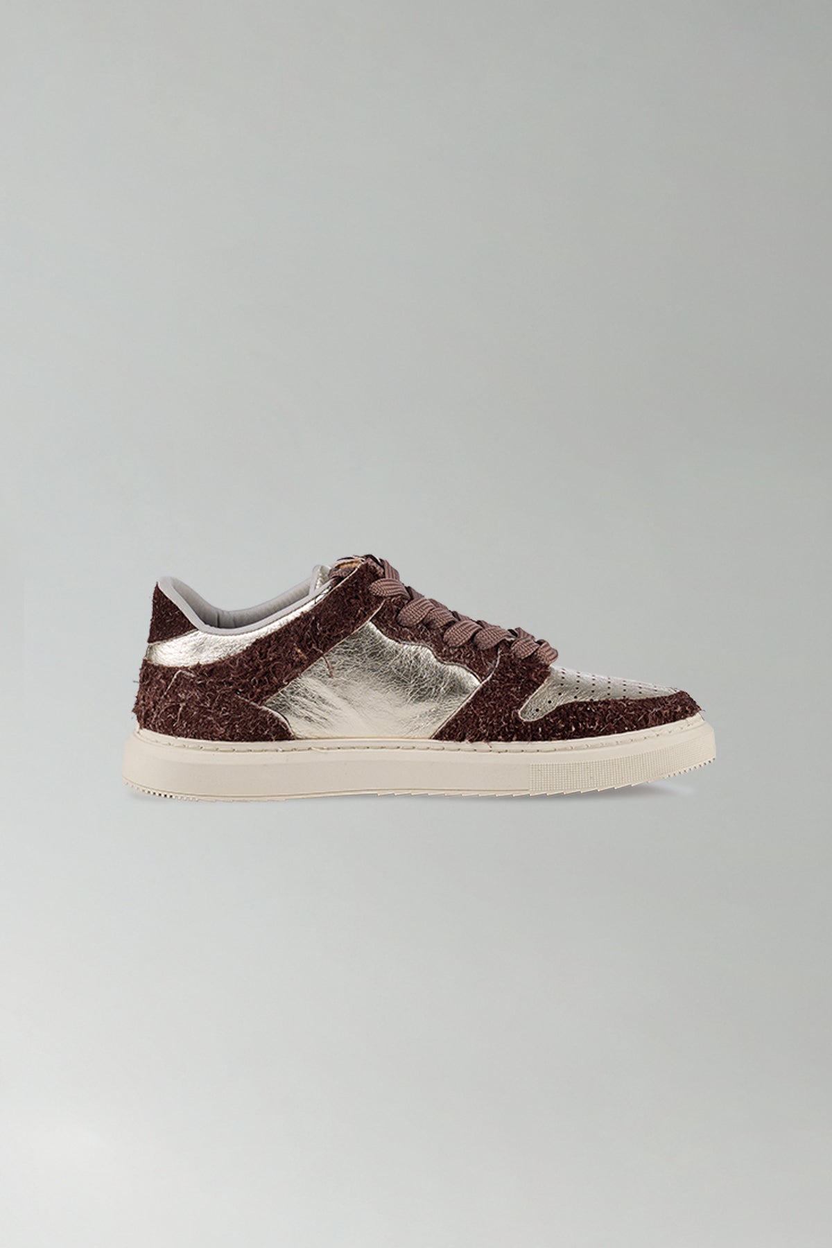 Brown Gold Sneakers Jennifer