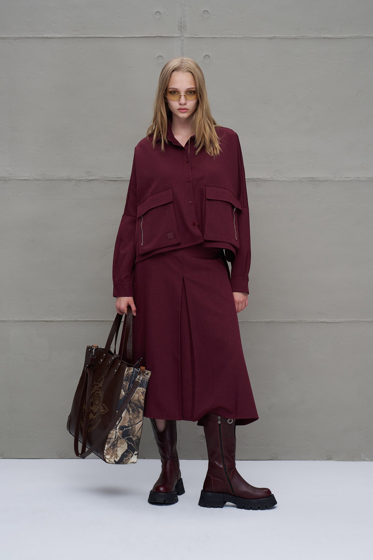 Brown Tote Bag Jungle