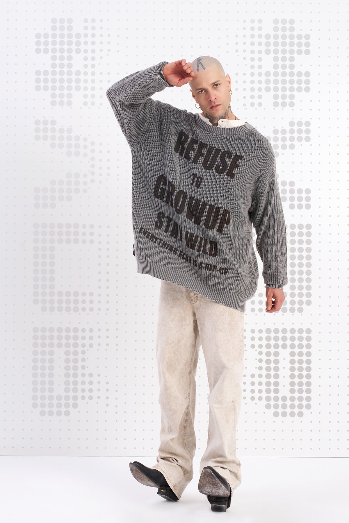 Antracite Pullover Milazzo