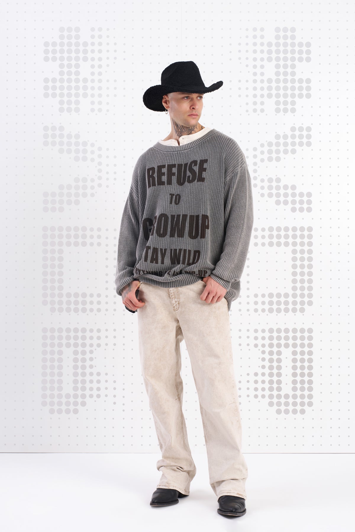 Antracite Pullover Milazzo