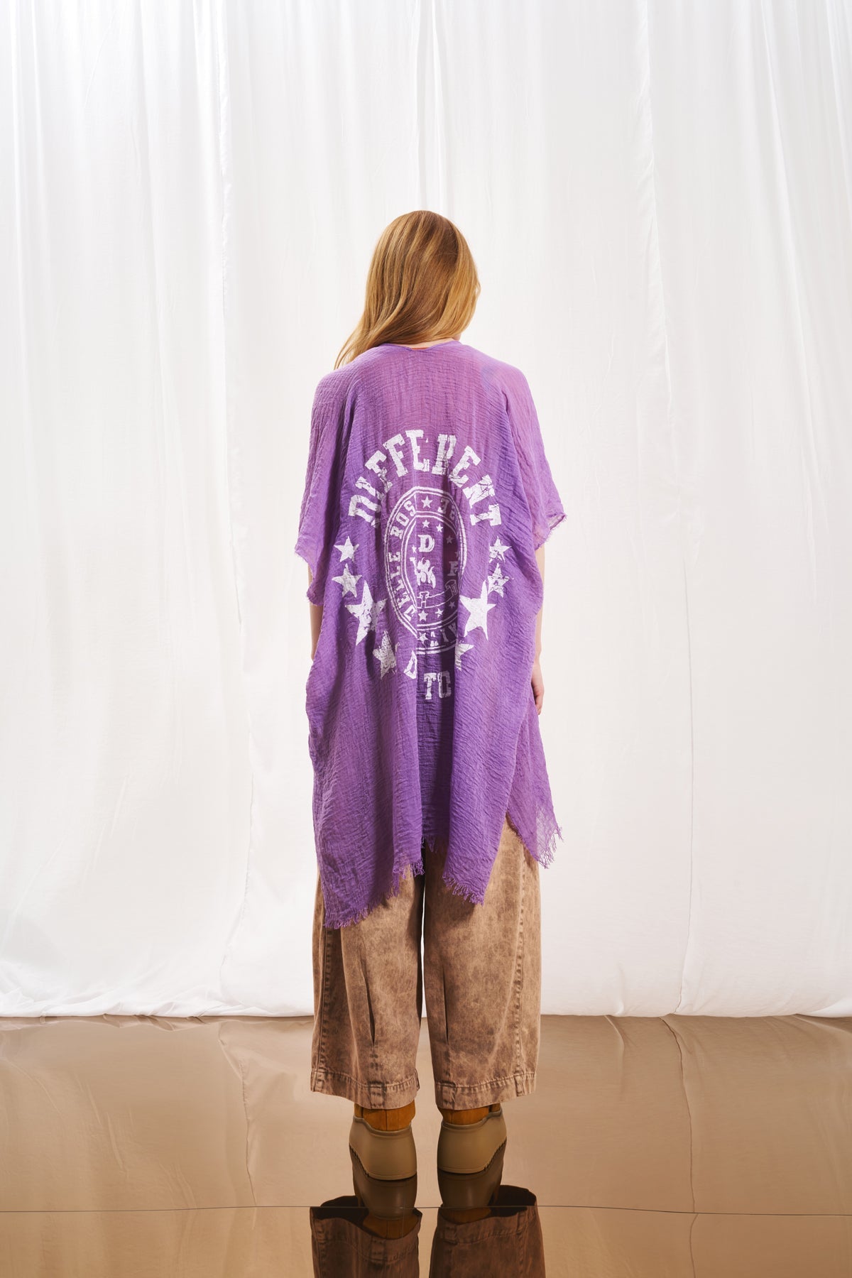 Lilac Tulle Pareo Paro