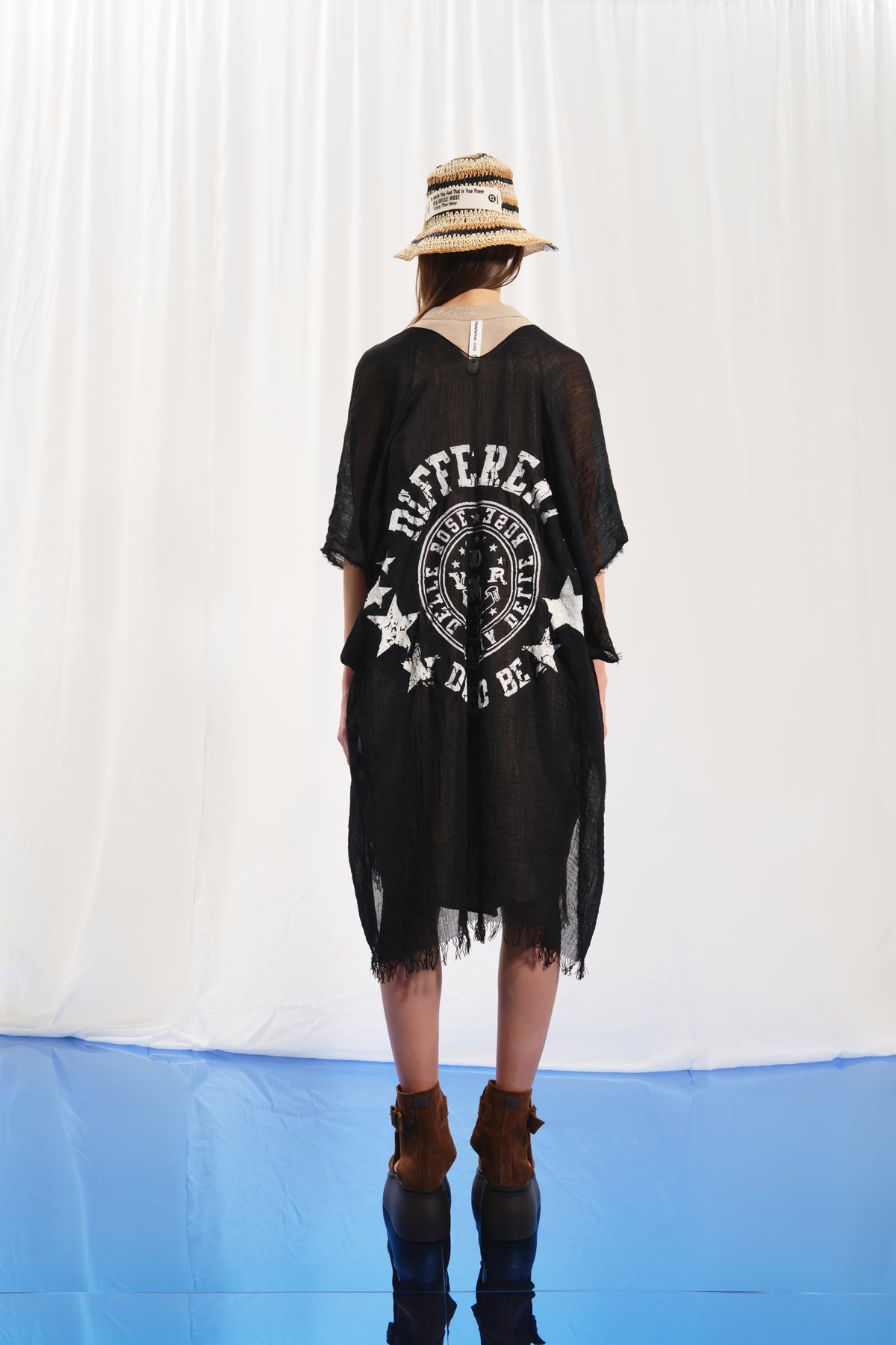 Black Tulle Pareo Paro