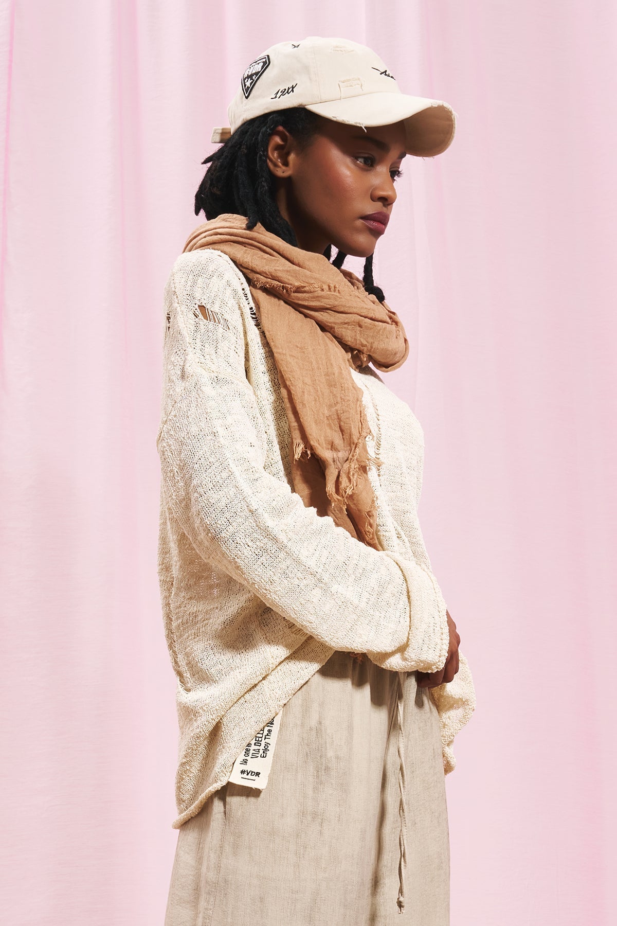 Brown Scarf Pera