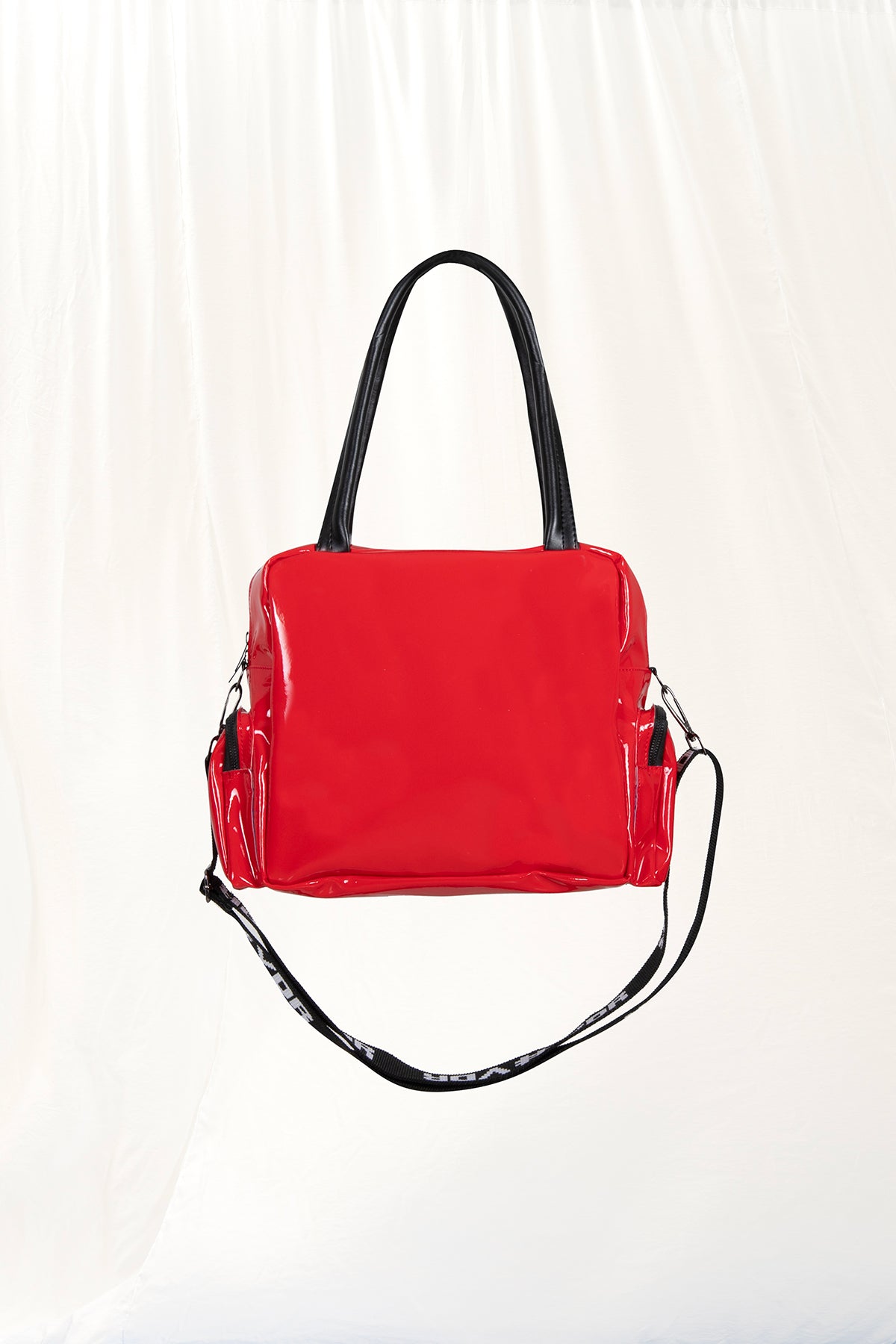 Red Patent Tote Bag Porto19