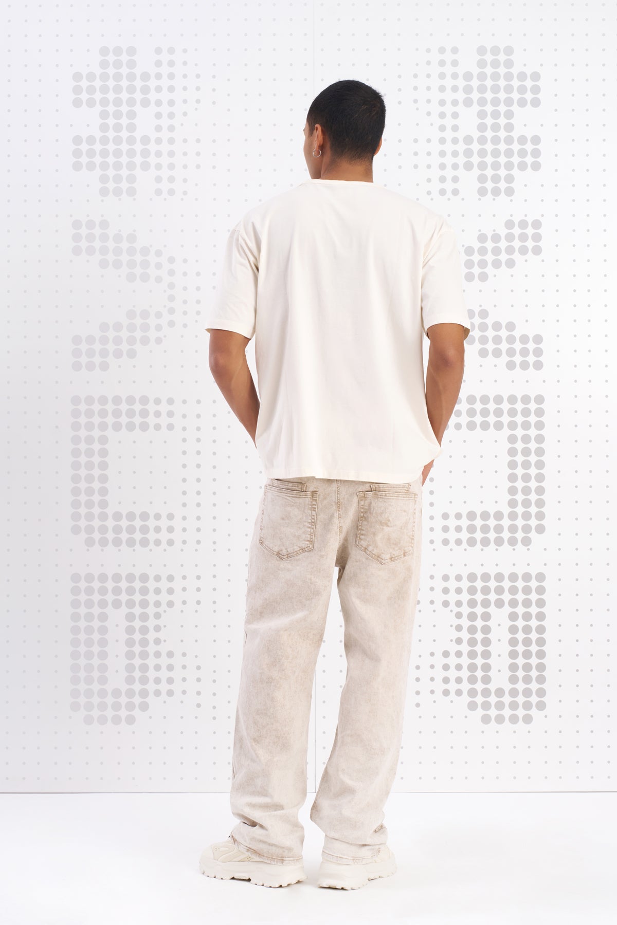 Crema T-shirt Rugby