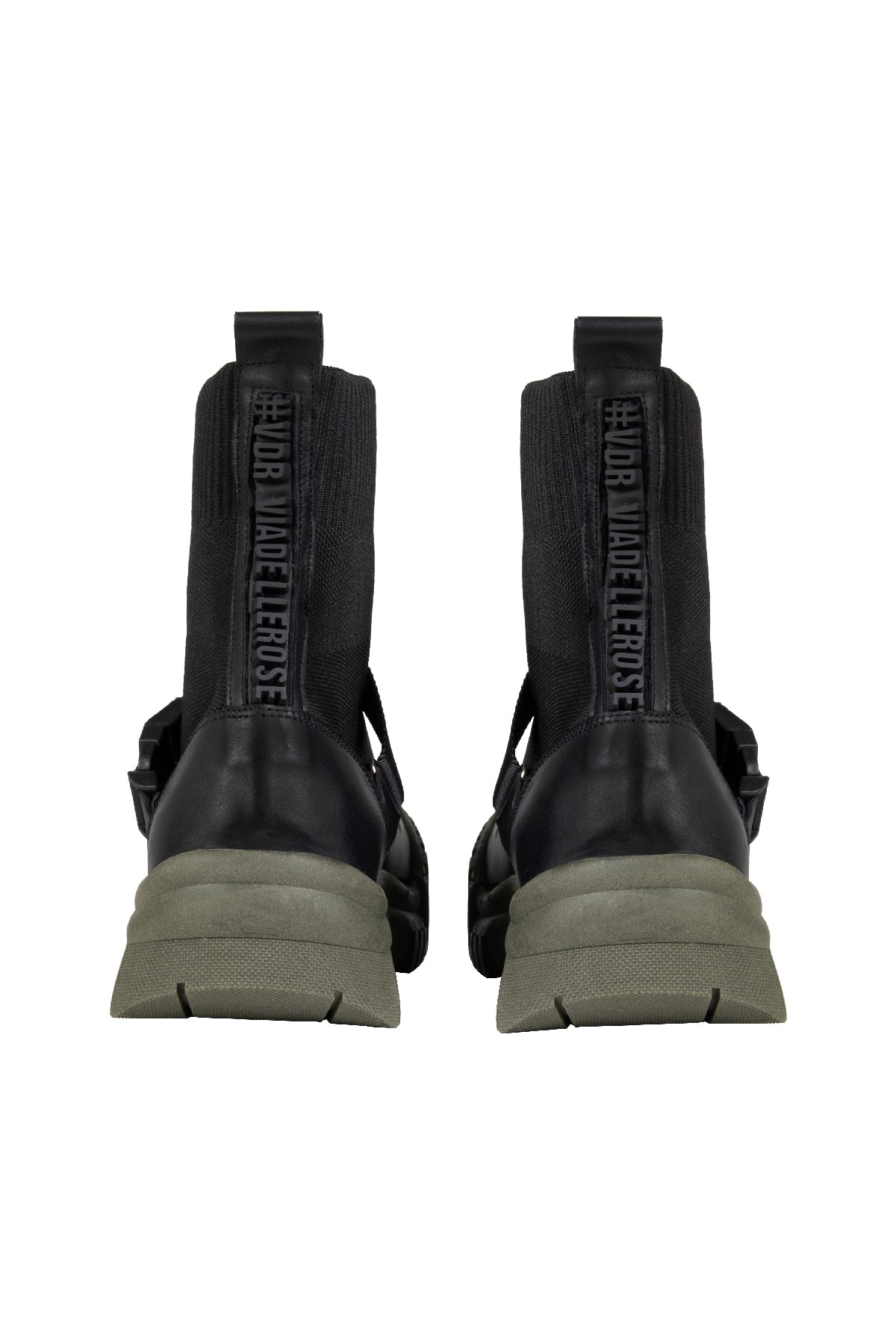 Nero Kaki Boots Sugar