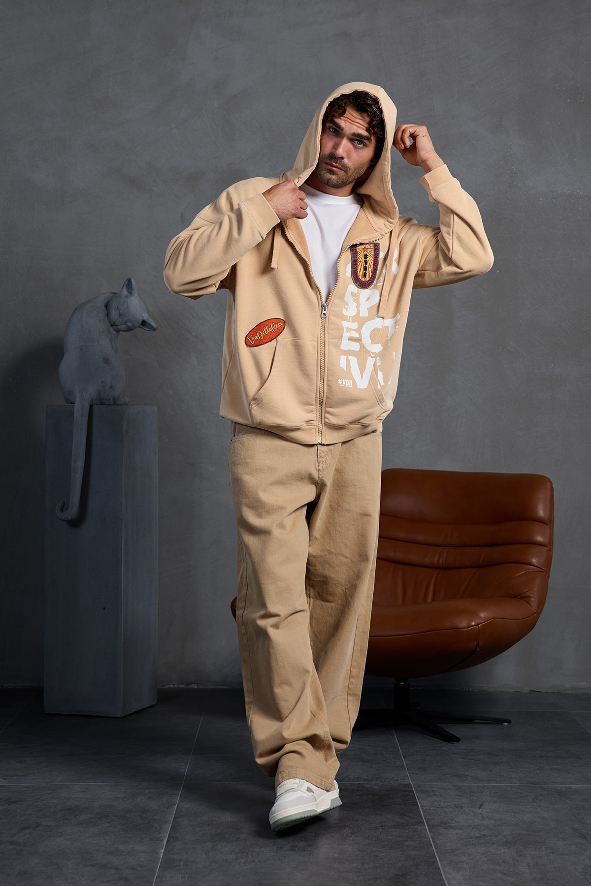 Beige Sweatshirt 10000