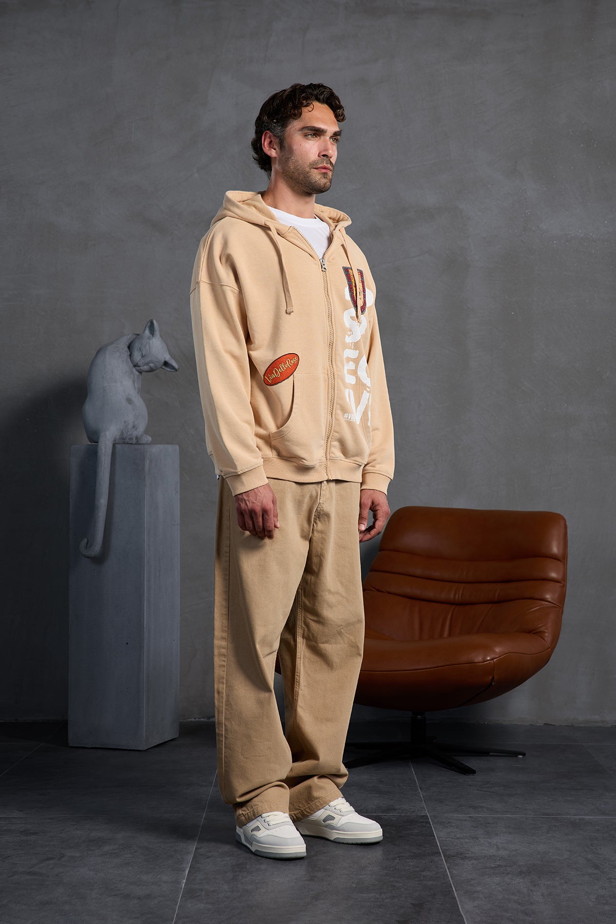 Beige Sweatshirt 10000