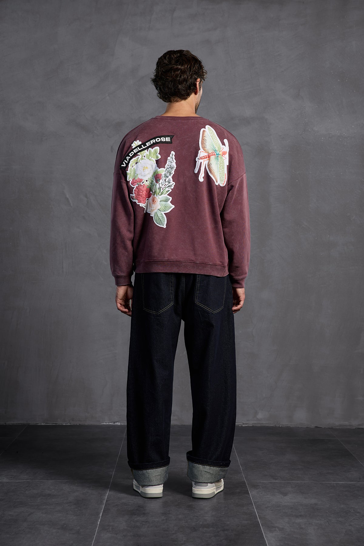 Burgundy Sweatshirt 10001