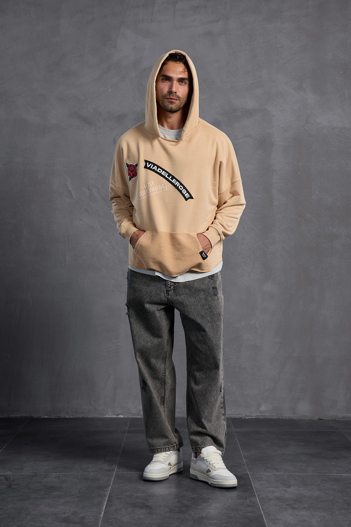 Beige Sweatshirt 10003