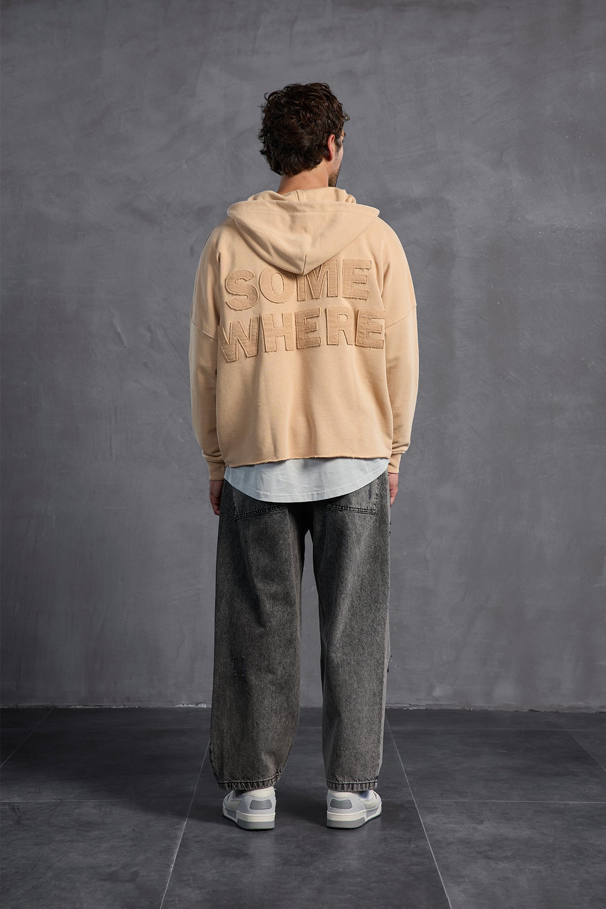 Beige Sweatshirt 10003