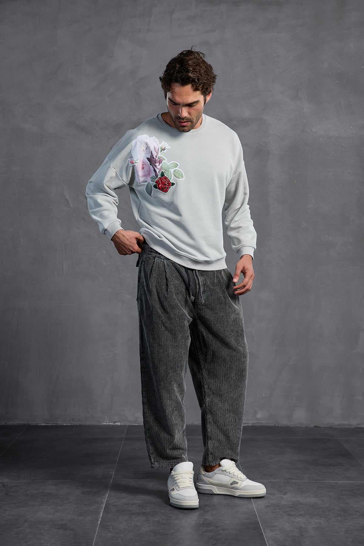 Anthracite Trousers 10018