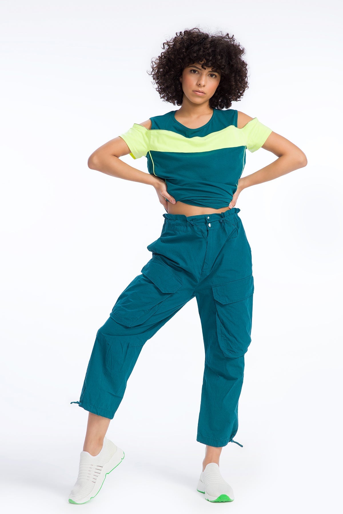 Dark Green Pants 9323