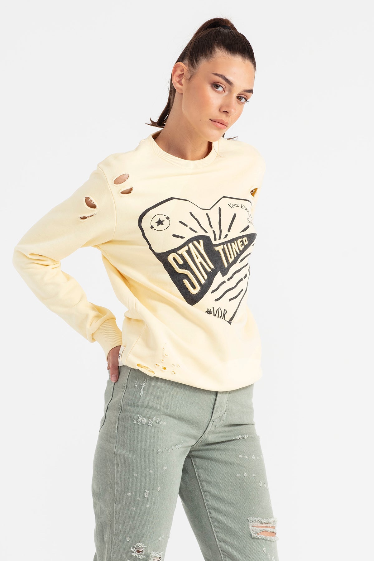 Giallo Pastello Sw-shirt 11228