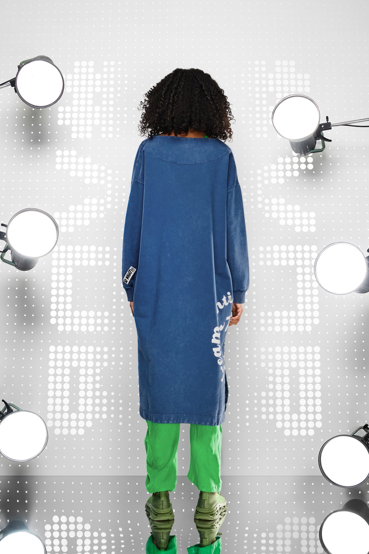 Indigo Dress 15002