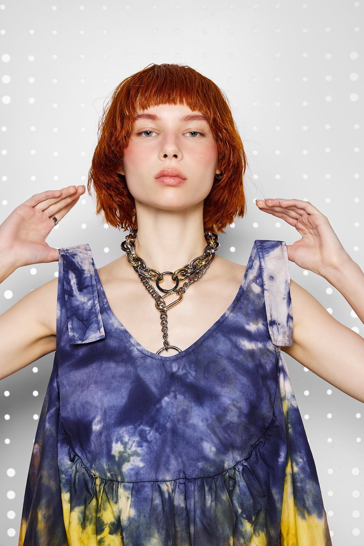 Multi Color Dress 15110