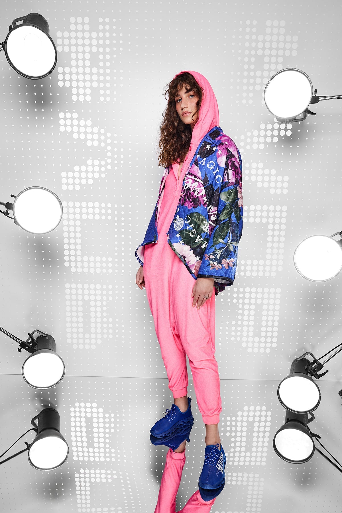 Pink Neon Overall 15138