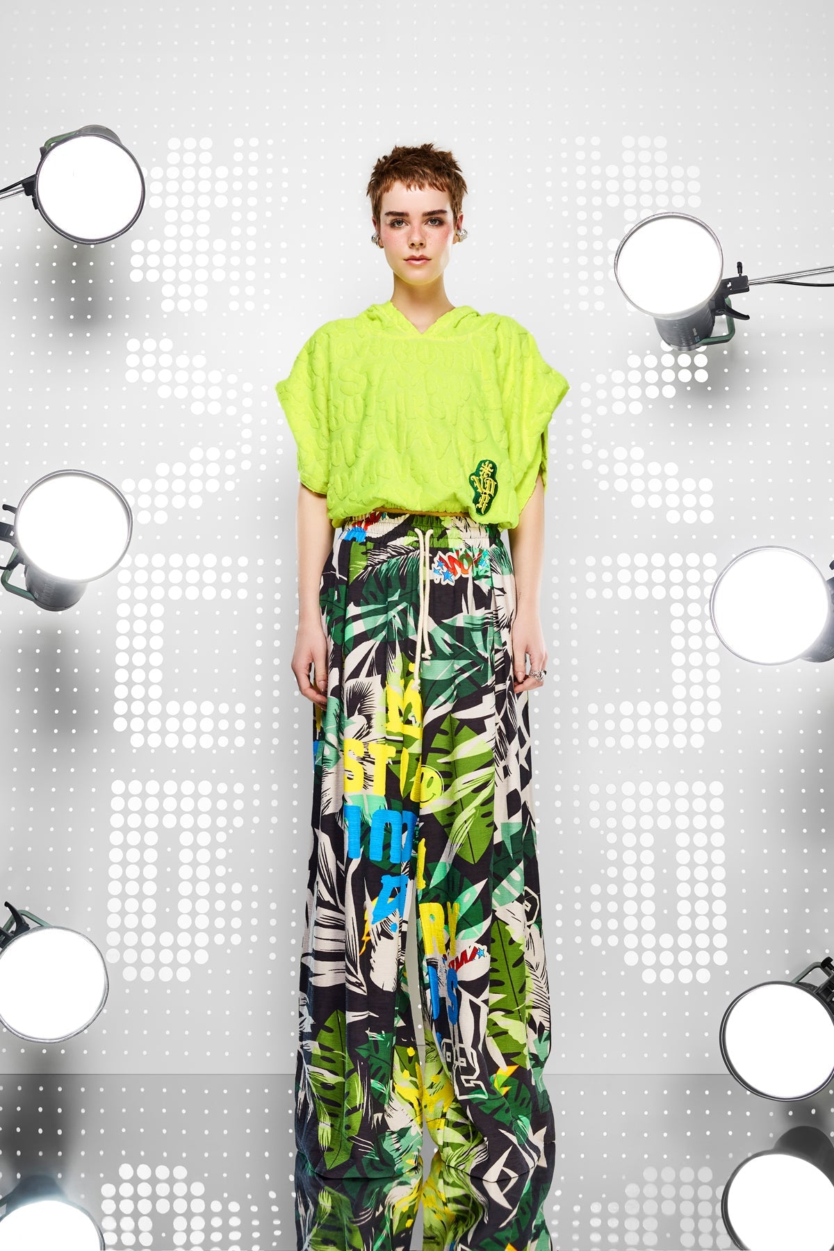 Giallo Neon Sw-shirt 15143