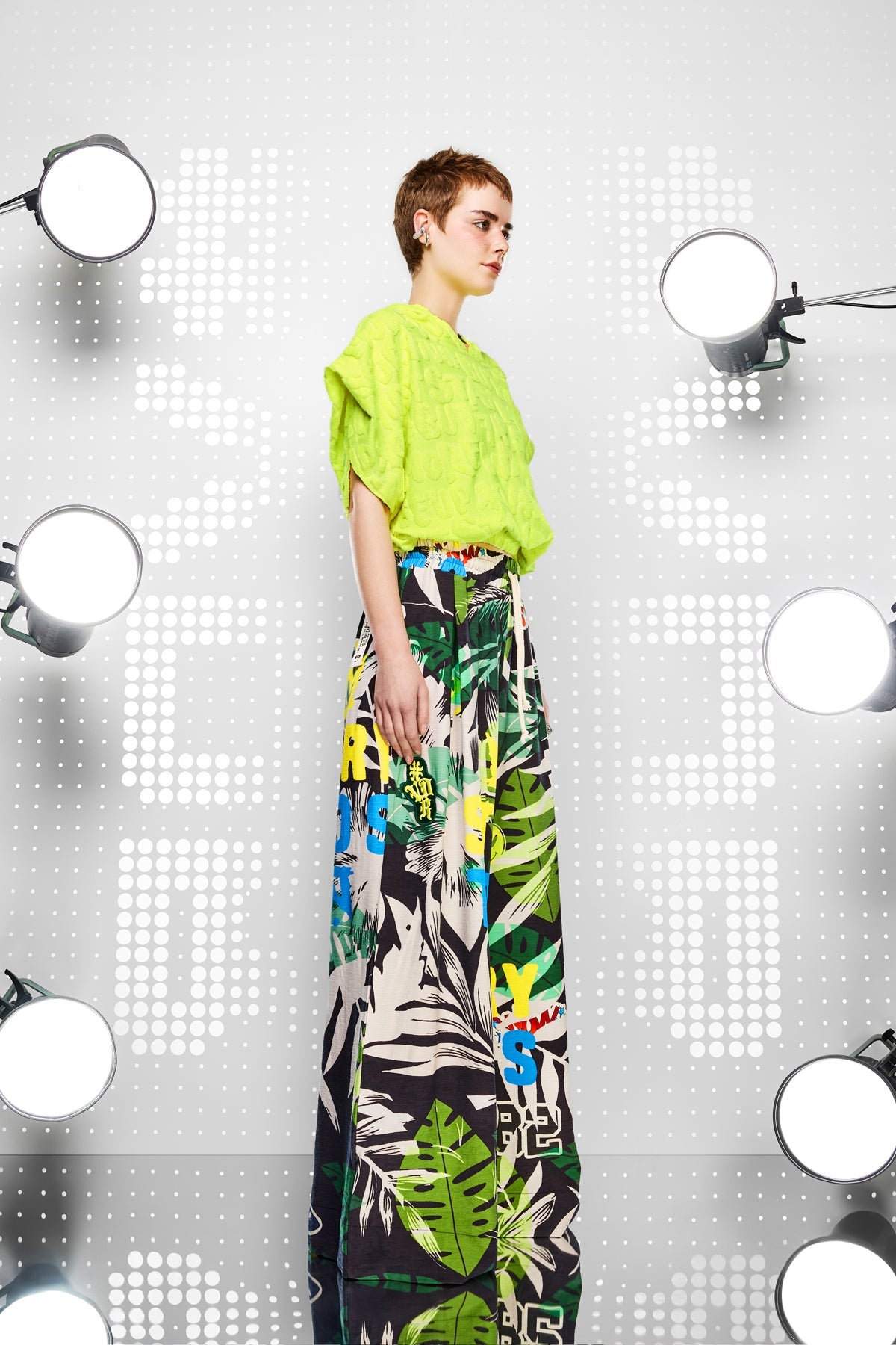 Giallo Neon Sw-shirt 15143