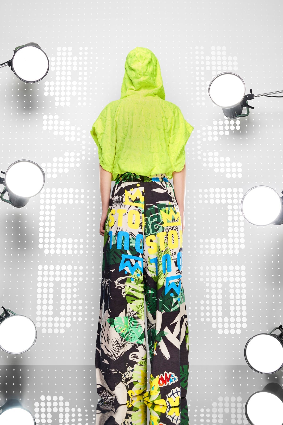 Giallo Neon Sw-shirt 15143