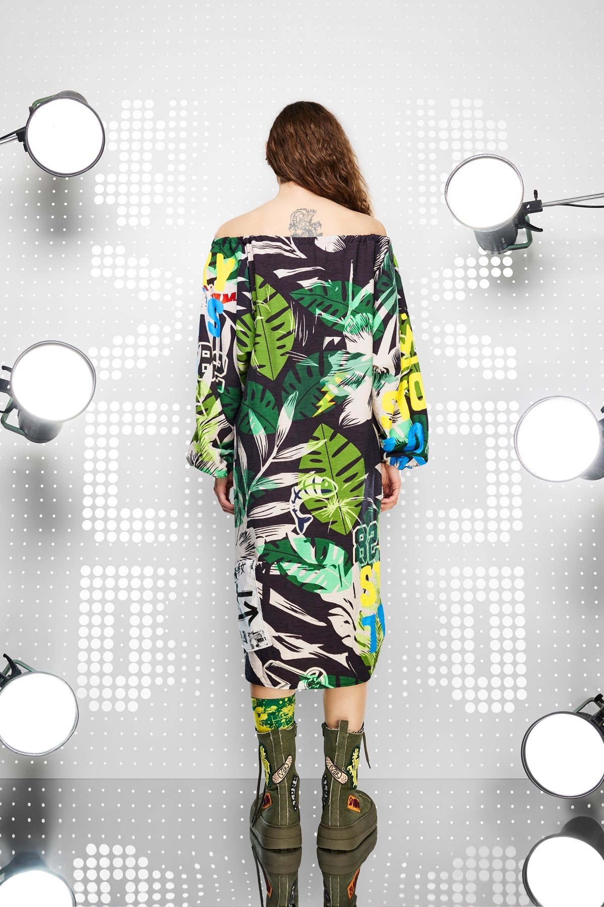 Multi Color Dress 15229