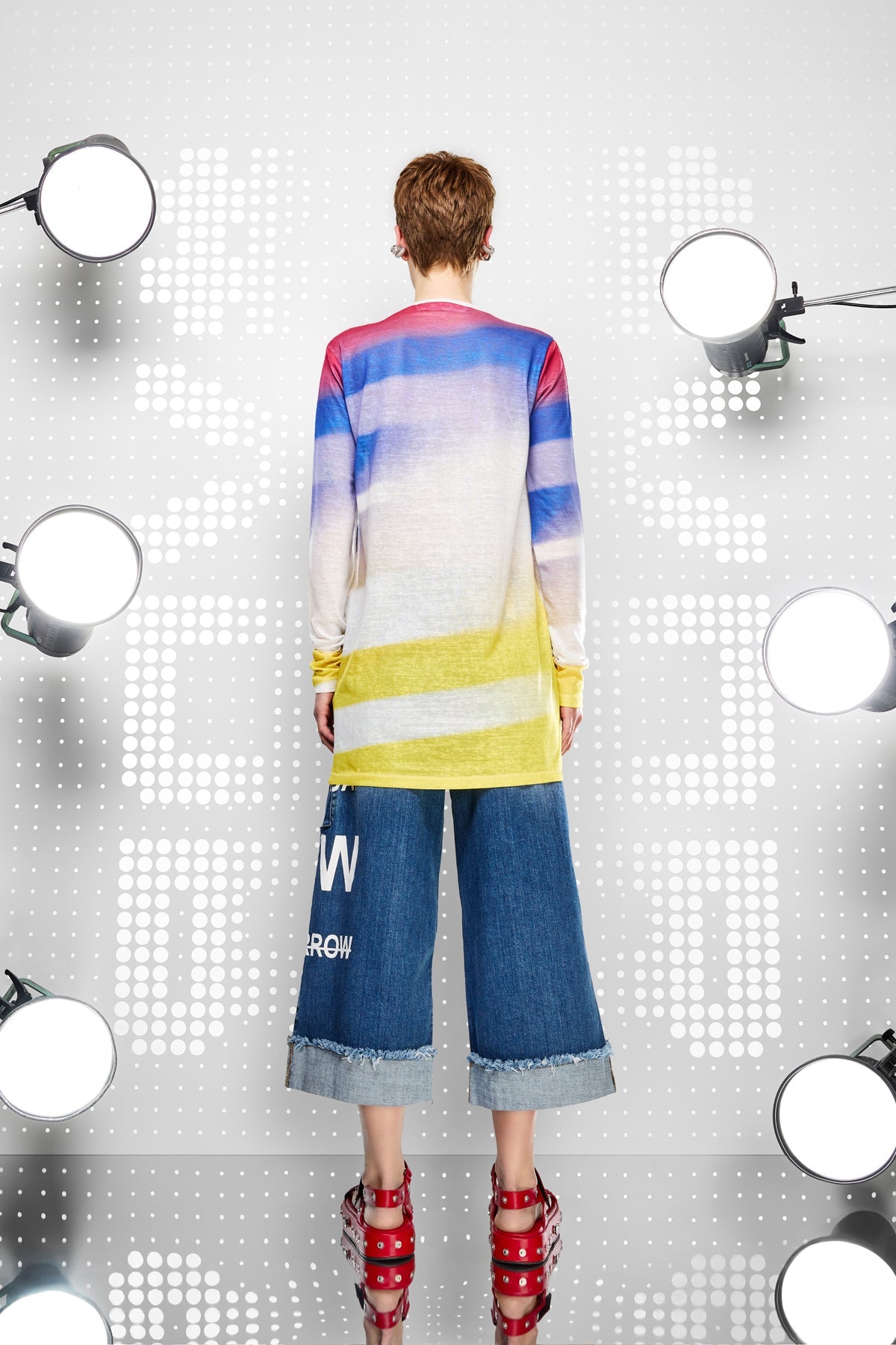 Multi Color L S T-shirt 15317