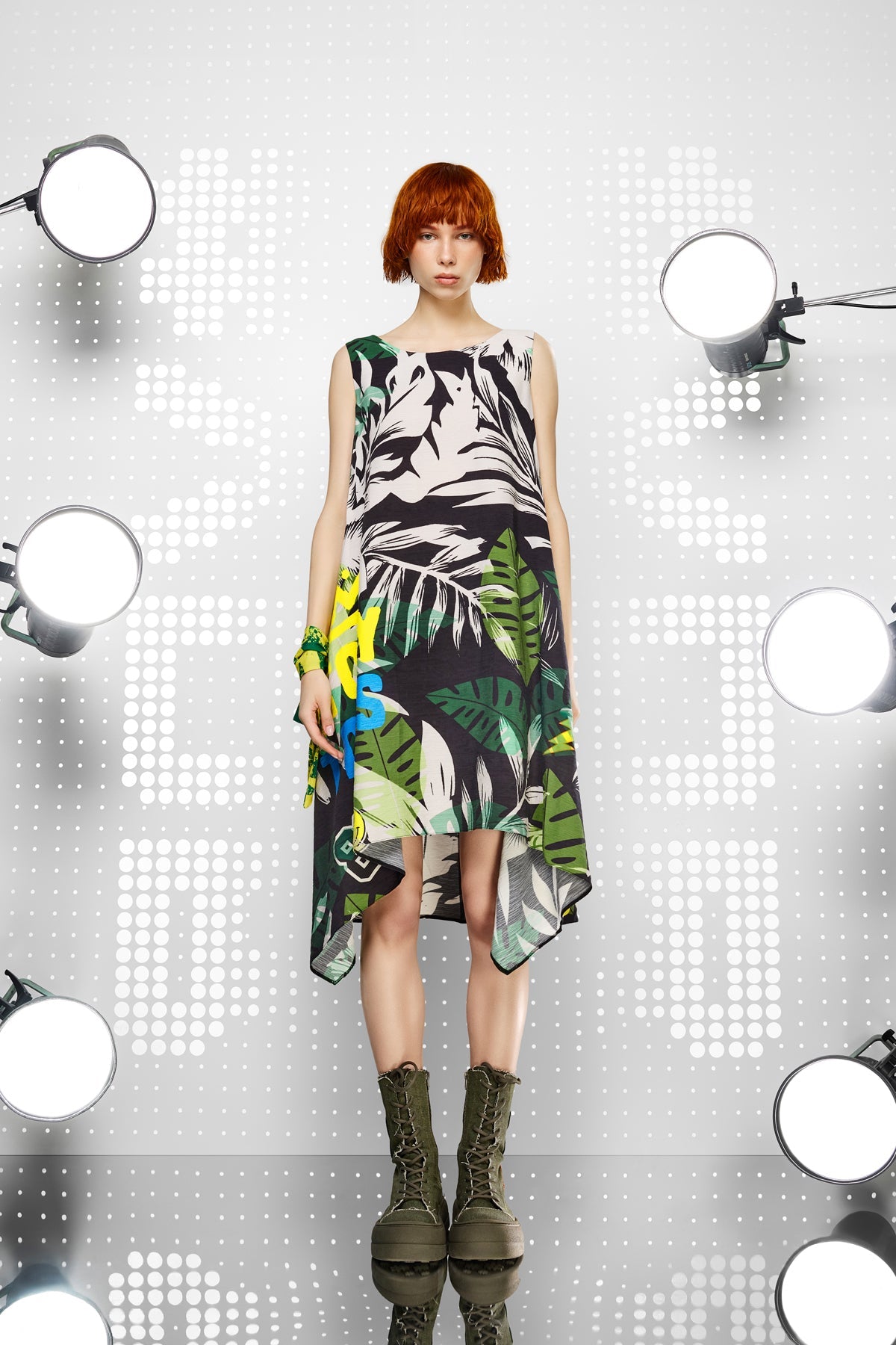 Multi Color Dress 15348