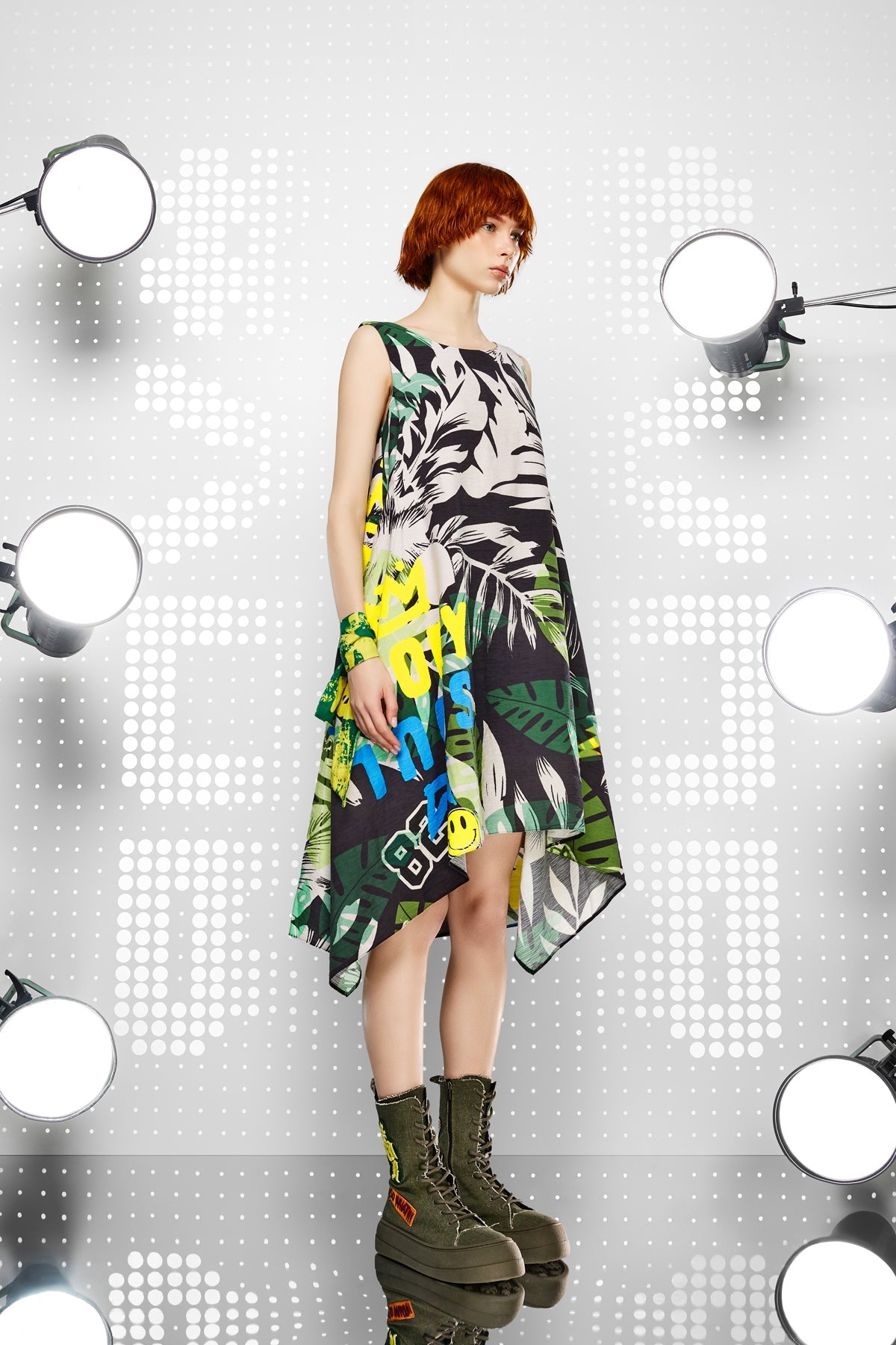 Multi Color Dress 15348