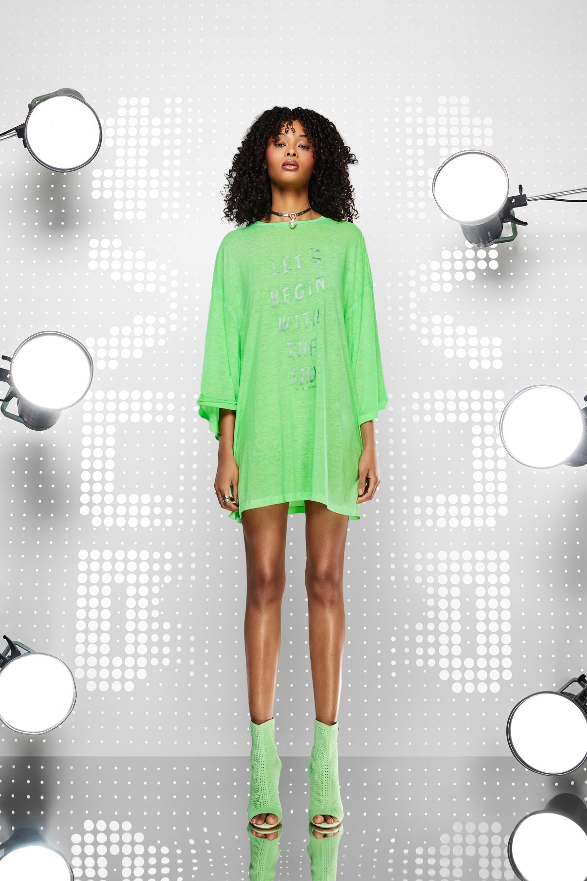 Verde Neon Tunic 15391