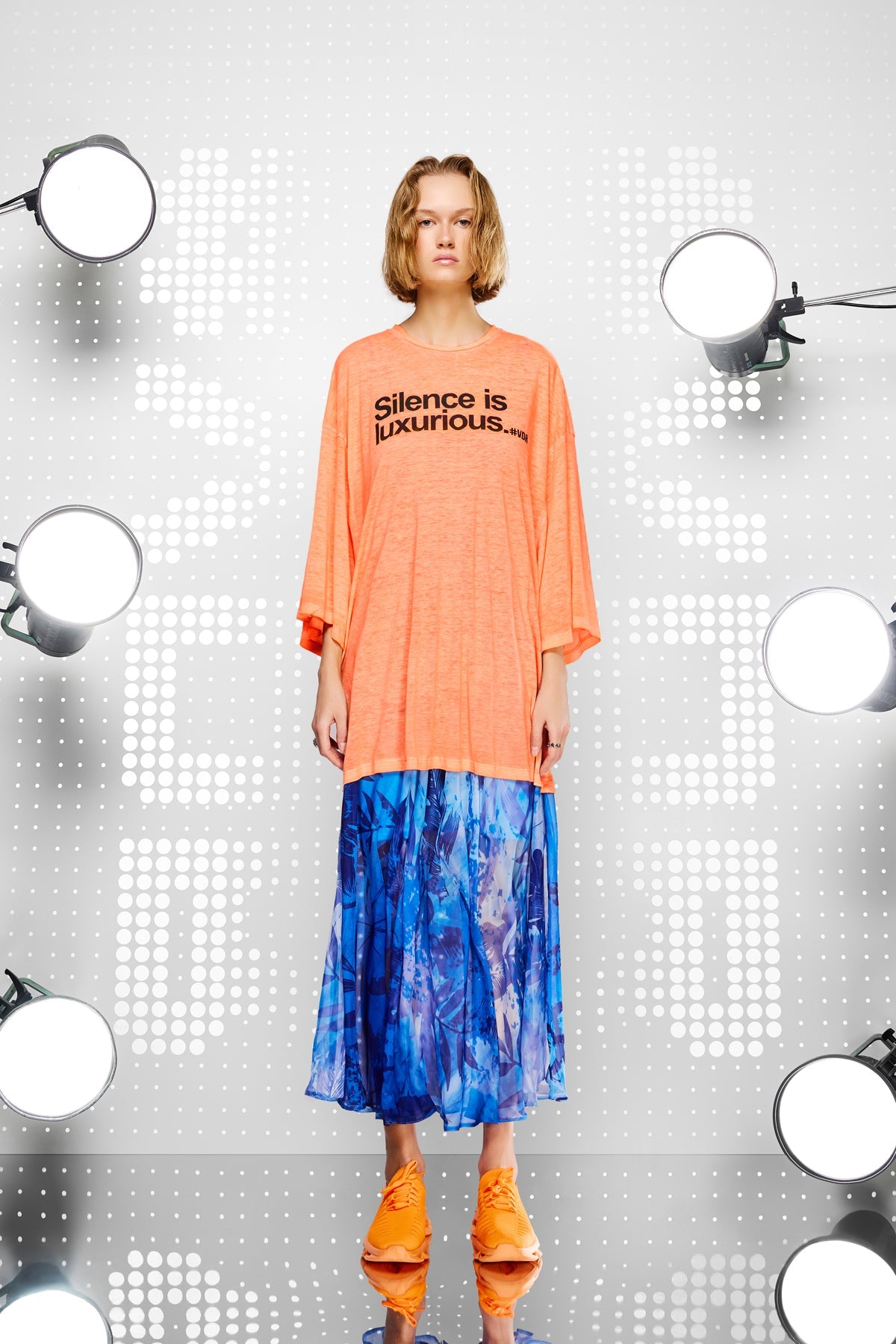 Orange Neon Tunic 15392