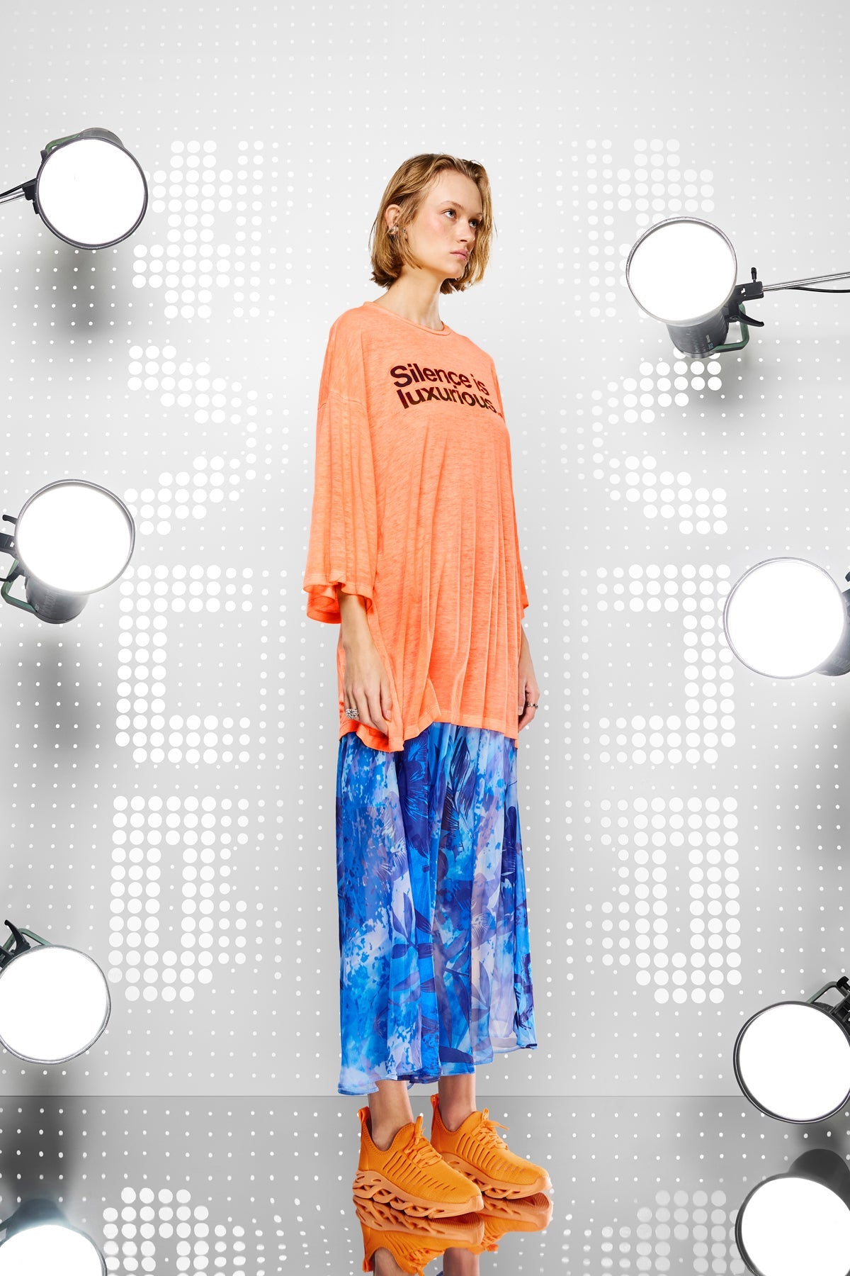 Orange Neon Tunic 15392