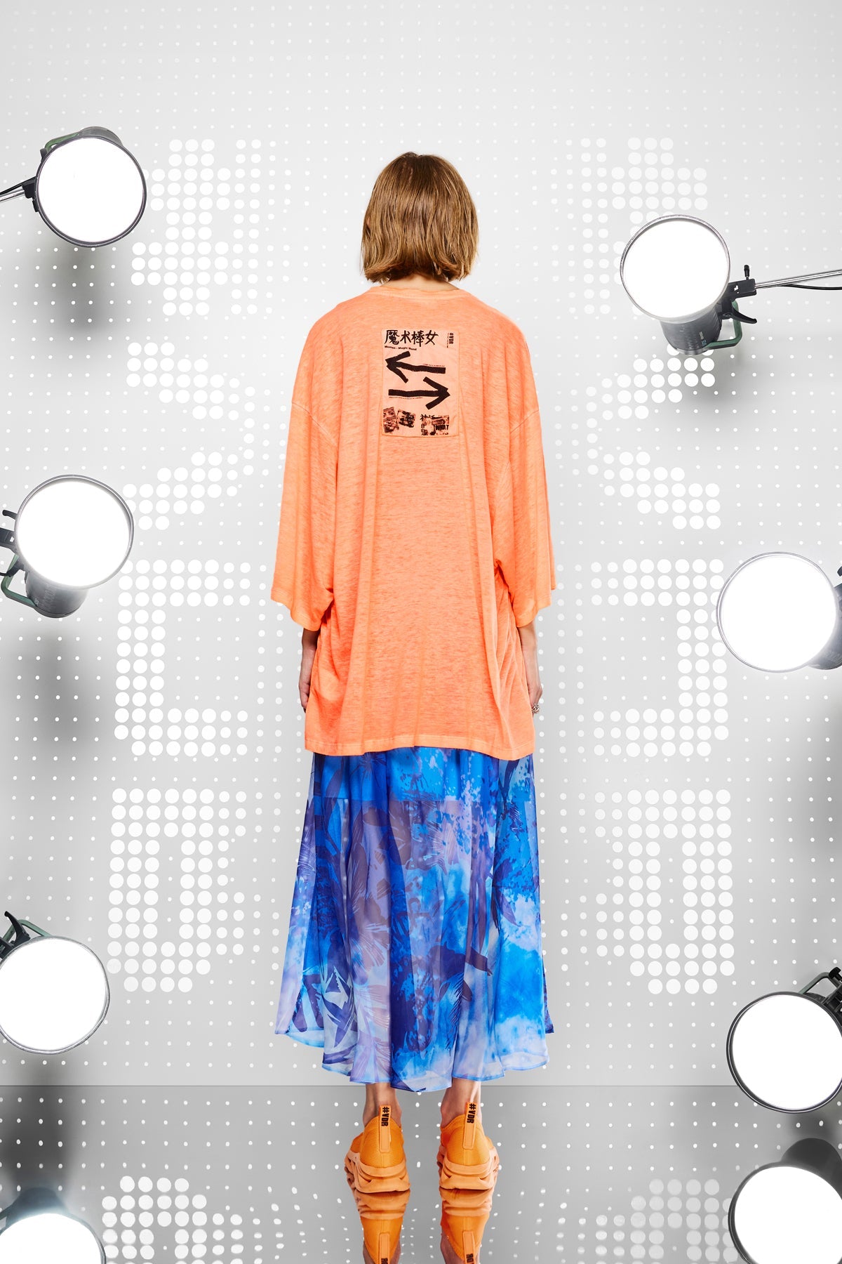 Orange Neon Tunic 15392