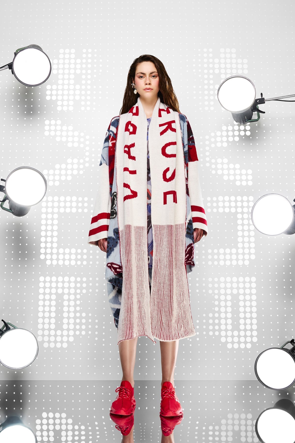 Multi Color Cardigan 15438