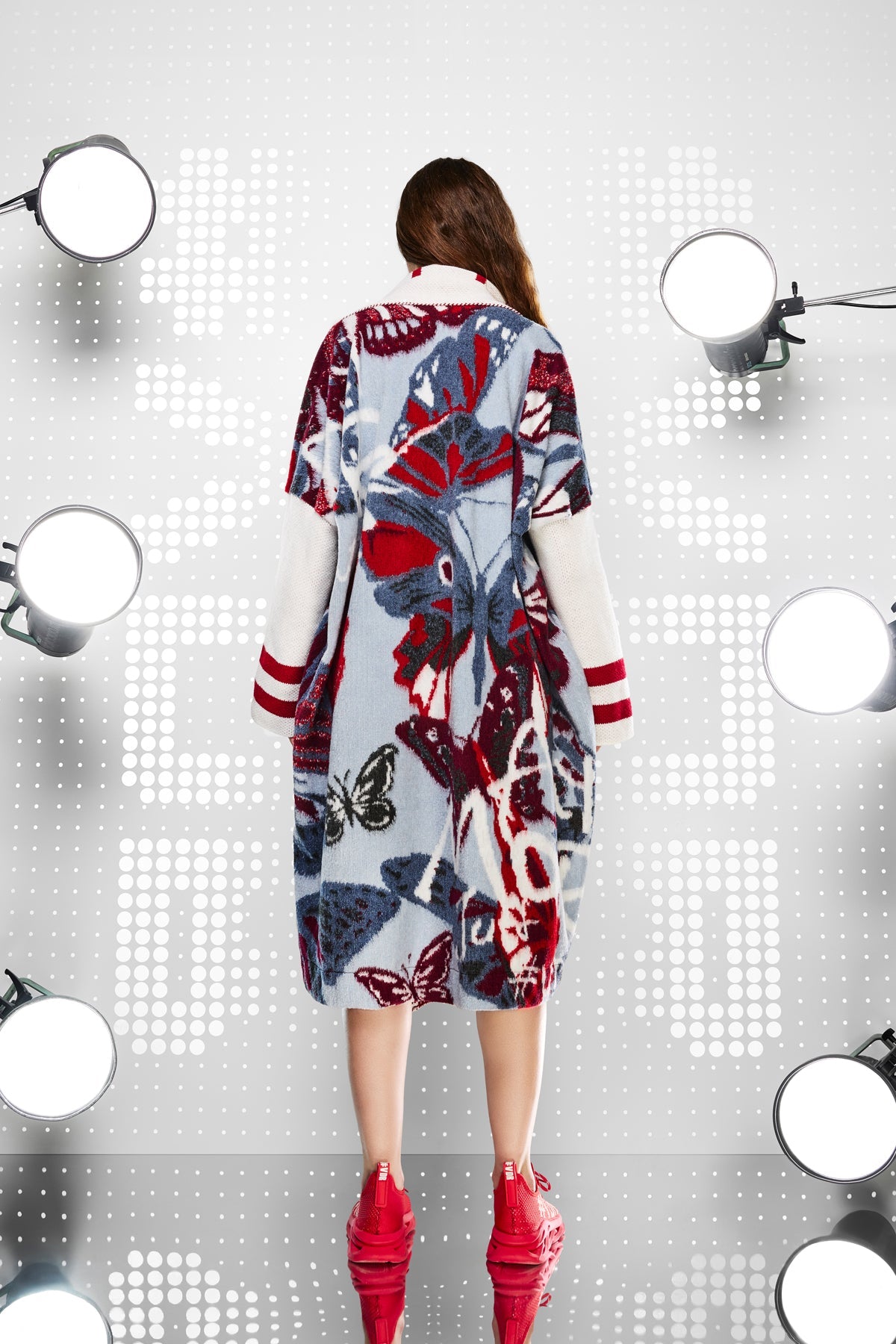 Multi Color Cardigan 15438