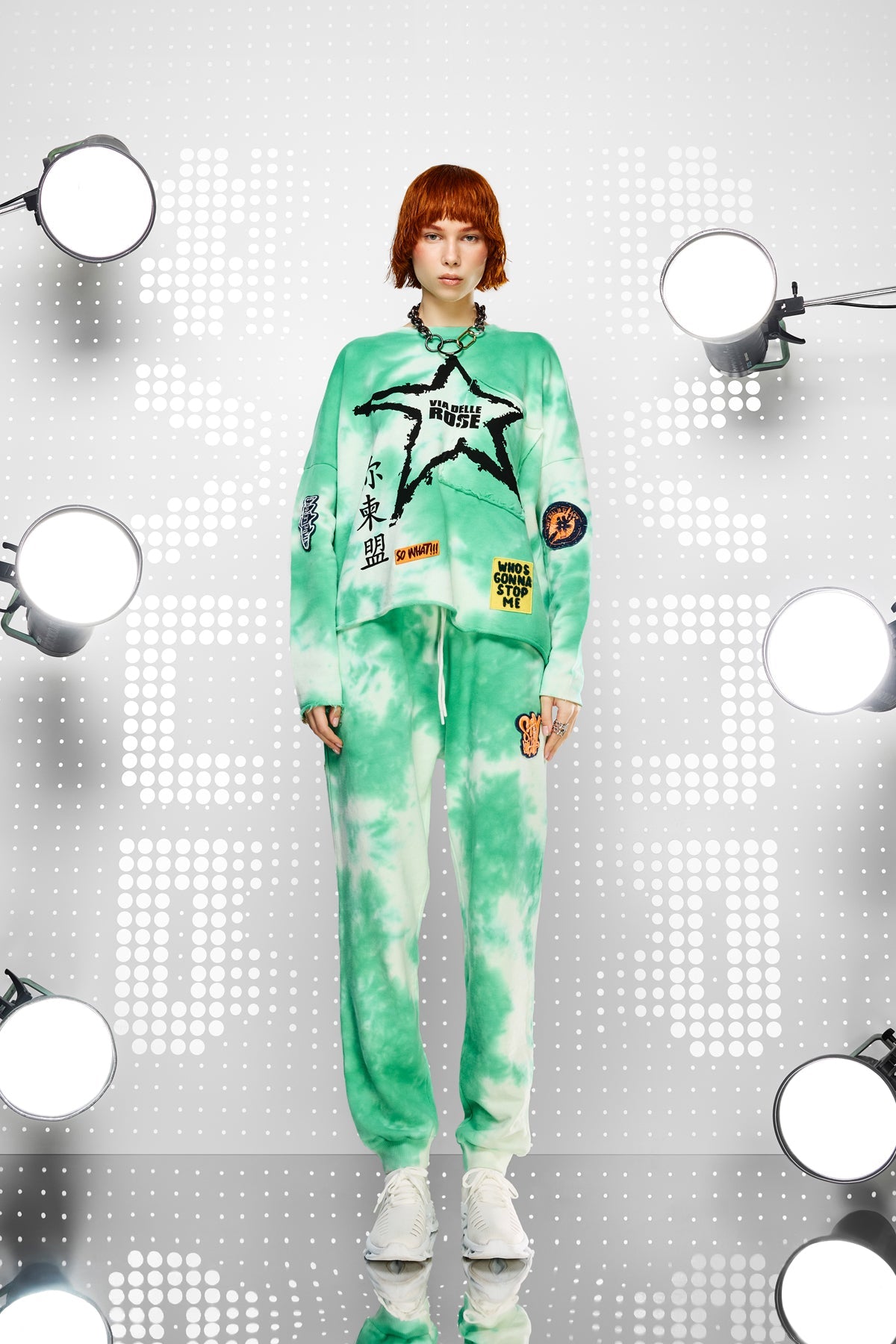 Verde Off White Sw-shirt 15455