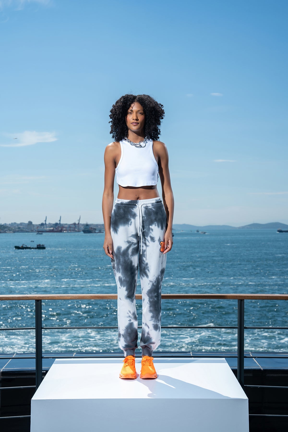 Nero Off White Pants 15456