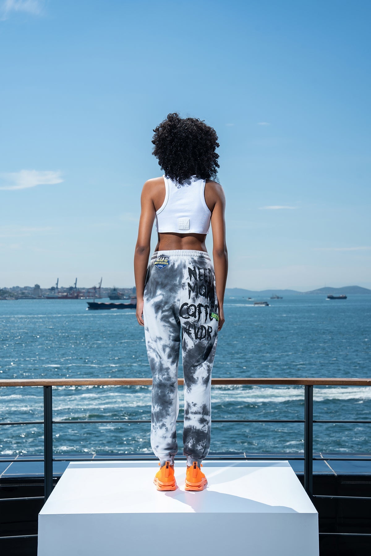 Nero Off White Pants 15456