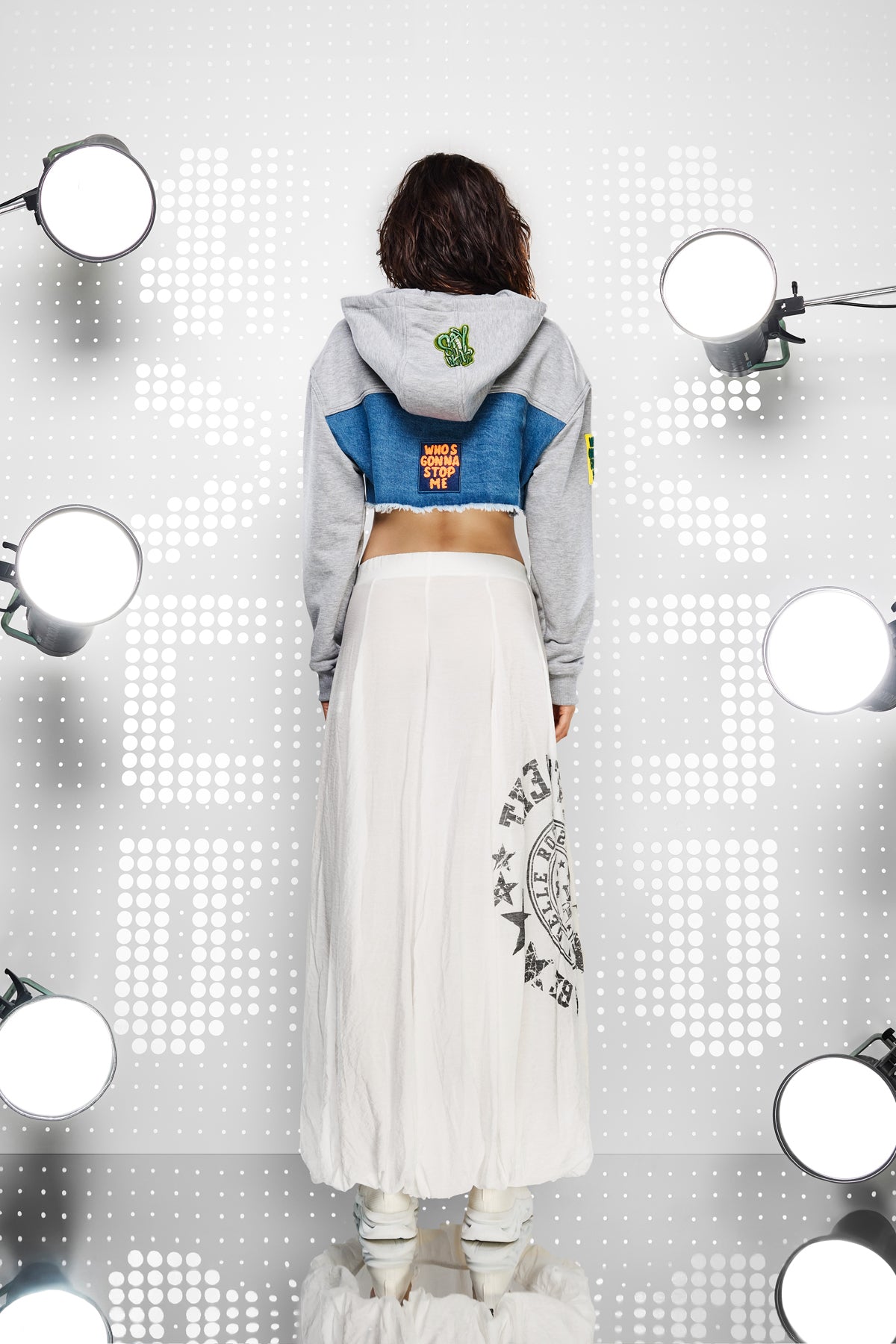 Off White Skirt 15461