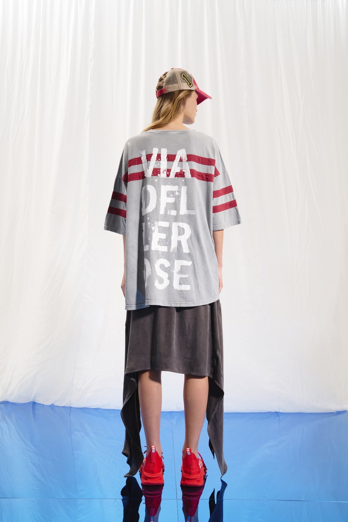 Grey Oversize T-shirt 17052