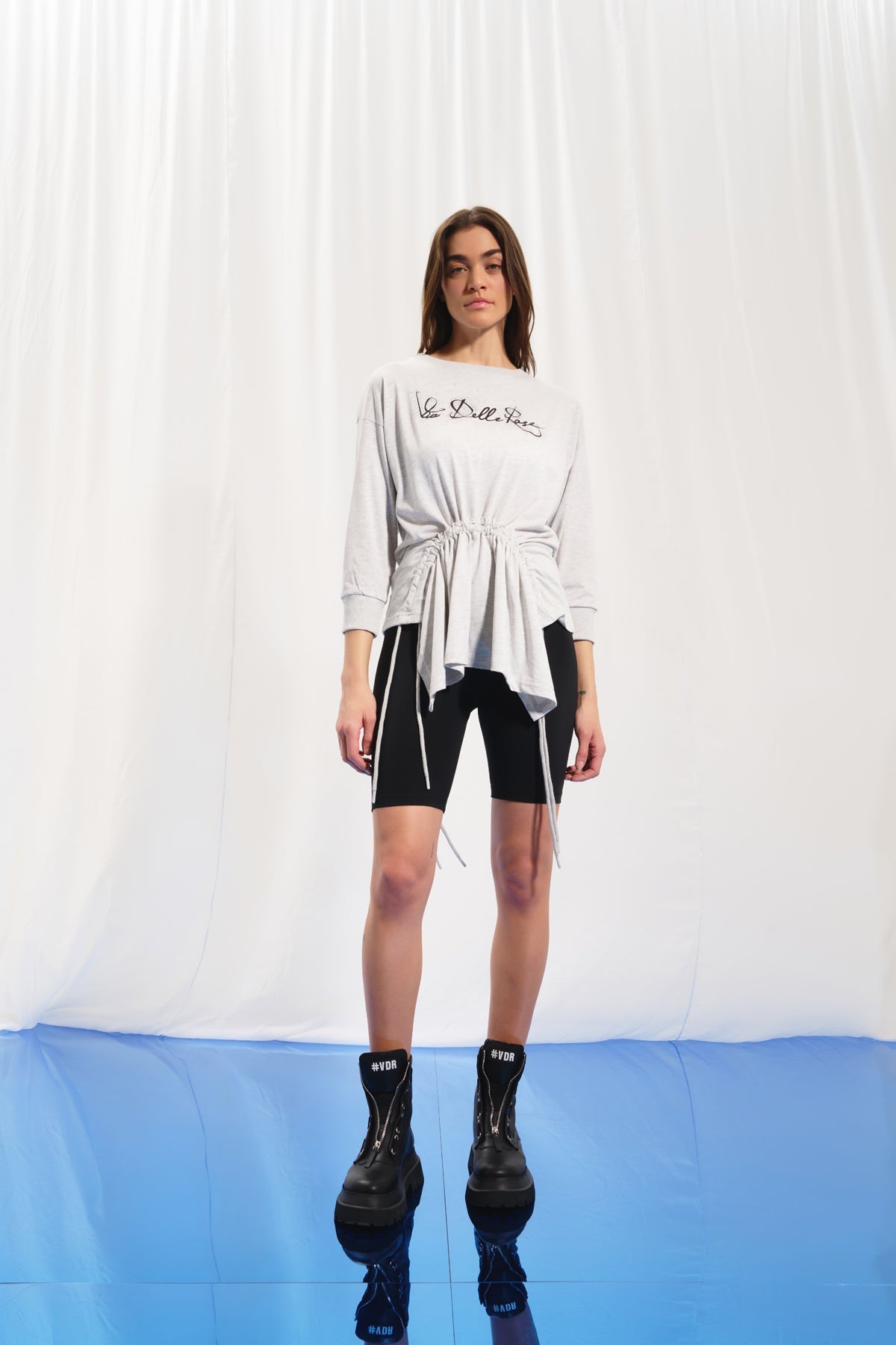 Light Grey Melange T-shirt 17085
