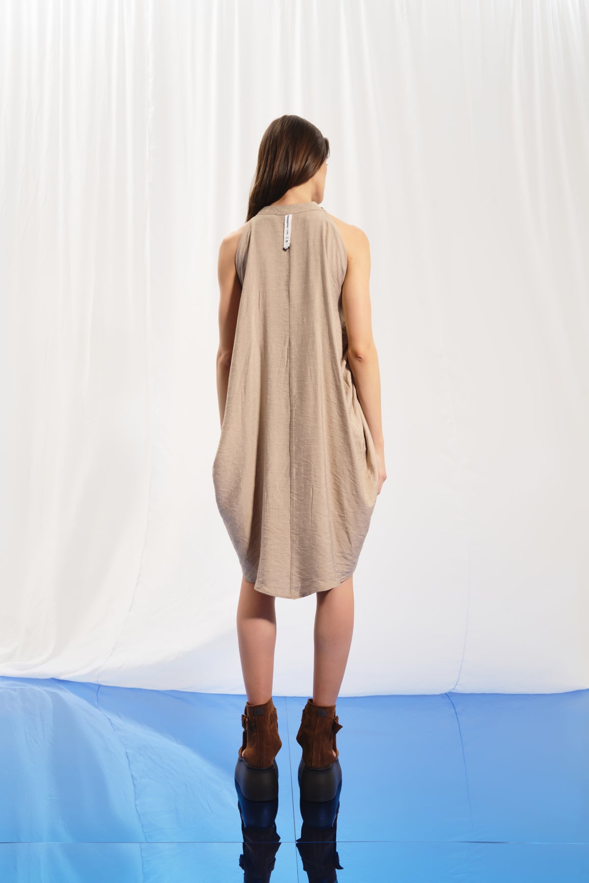 Mink Halter-neck Dress 17100