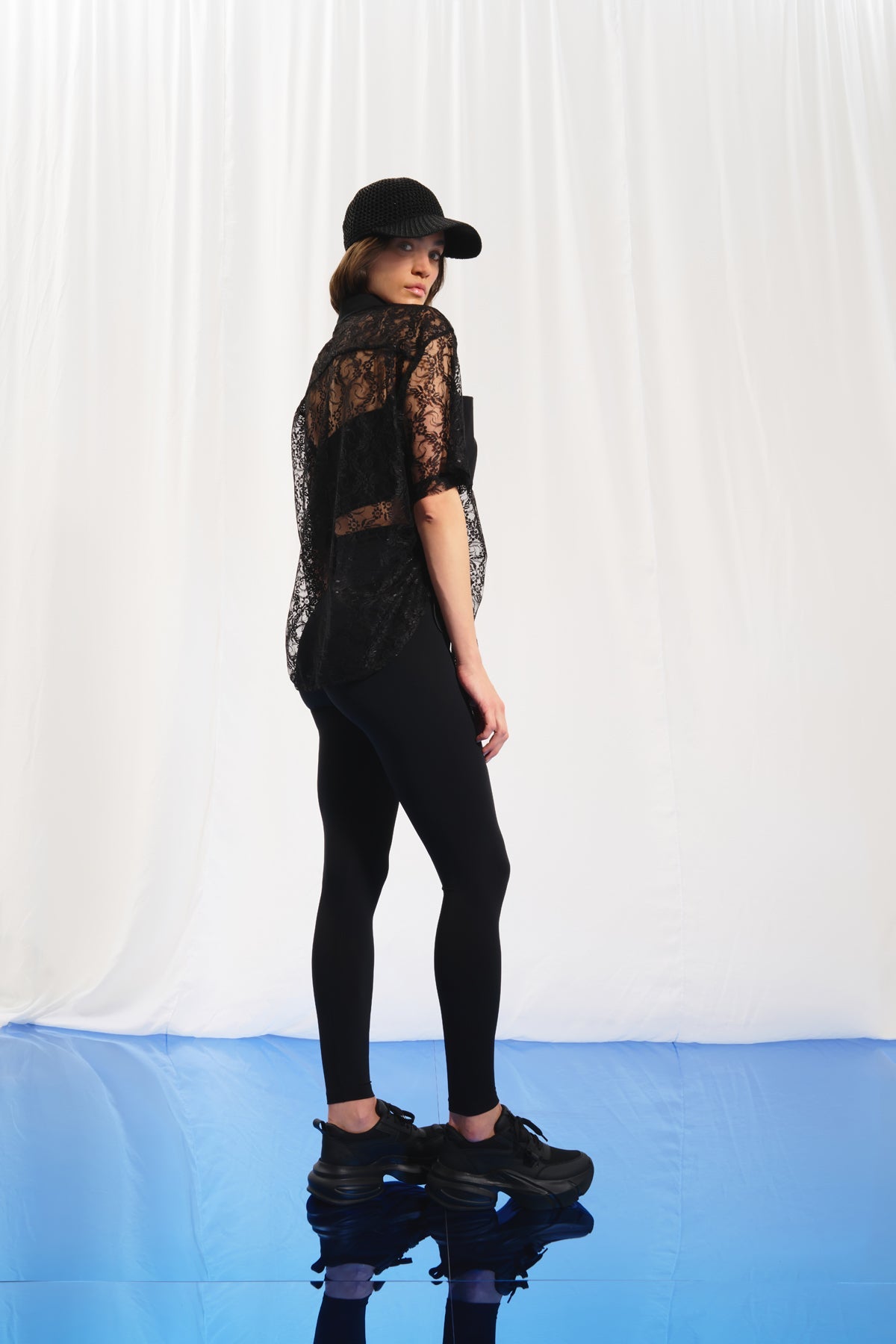 Black Scuba Leggings 17118