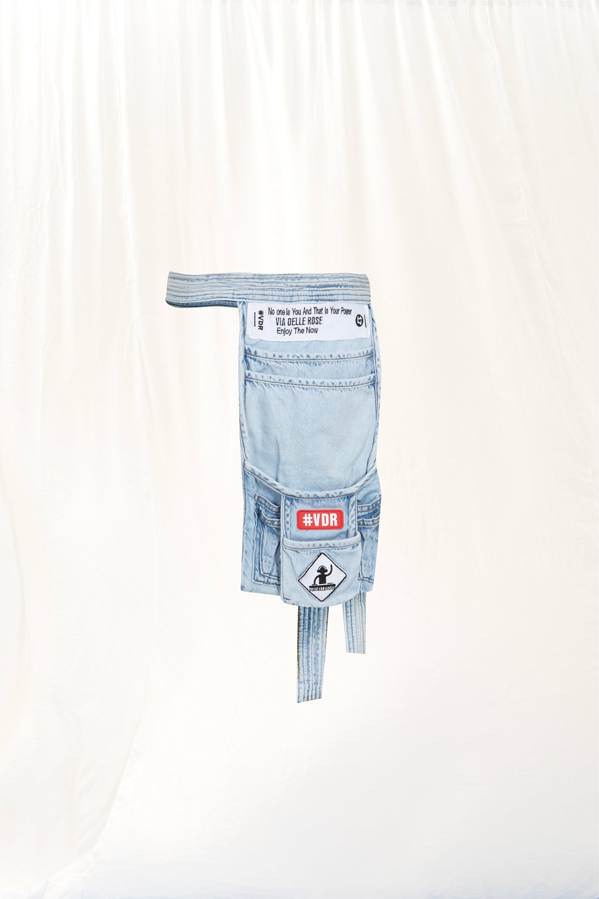 Light Blue Denim Belt Accessory 17202