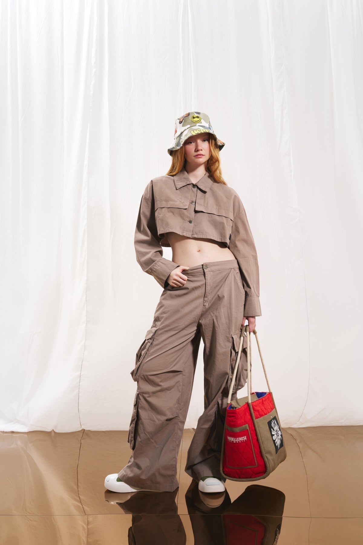 Mink Wide-leg Trousers 17212