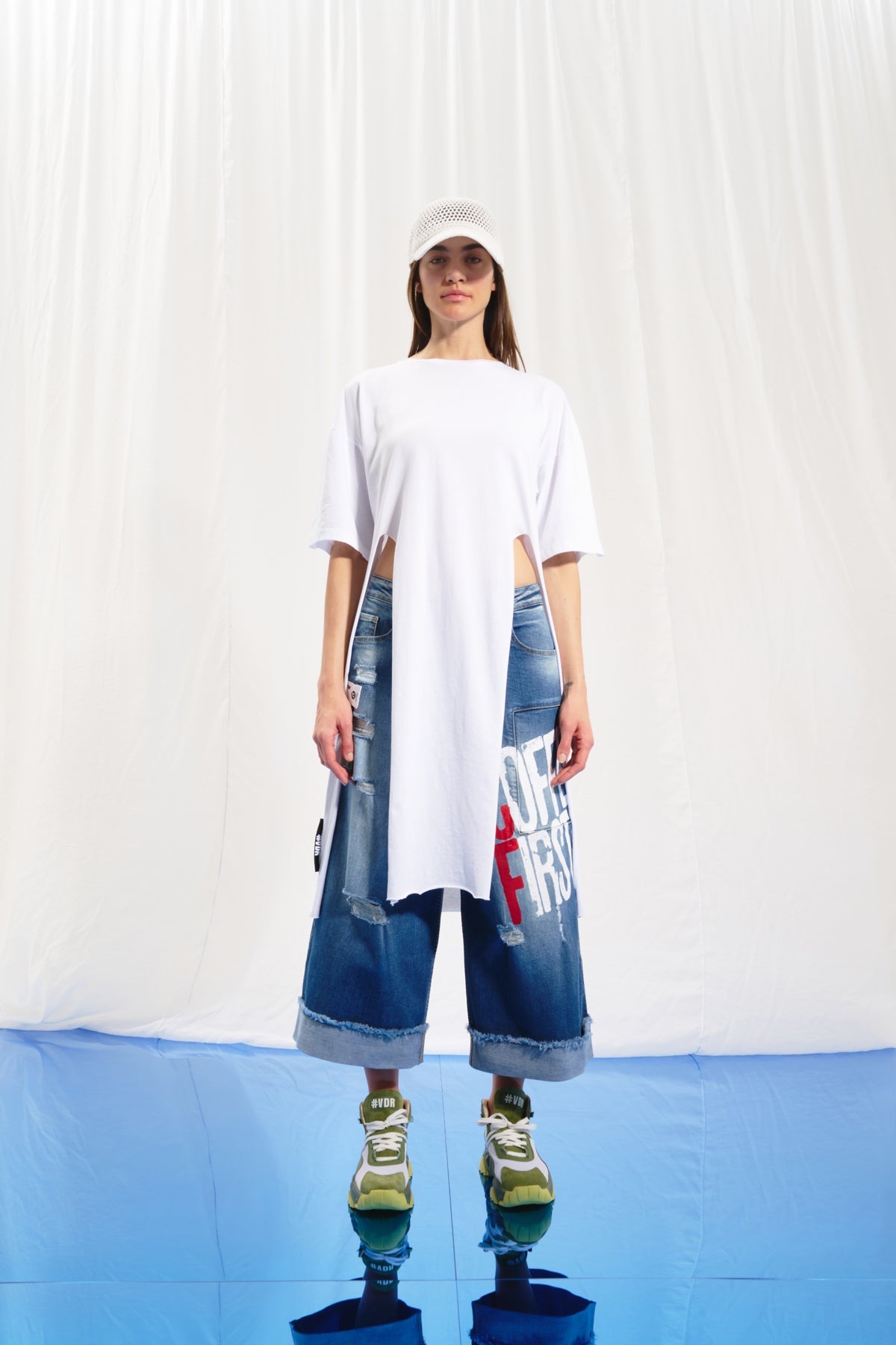 Blue Denim Trousers 17219