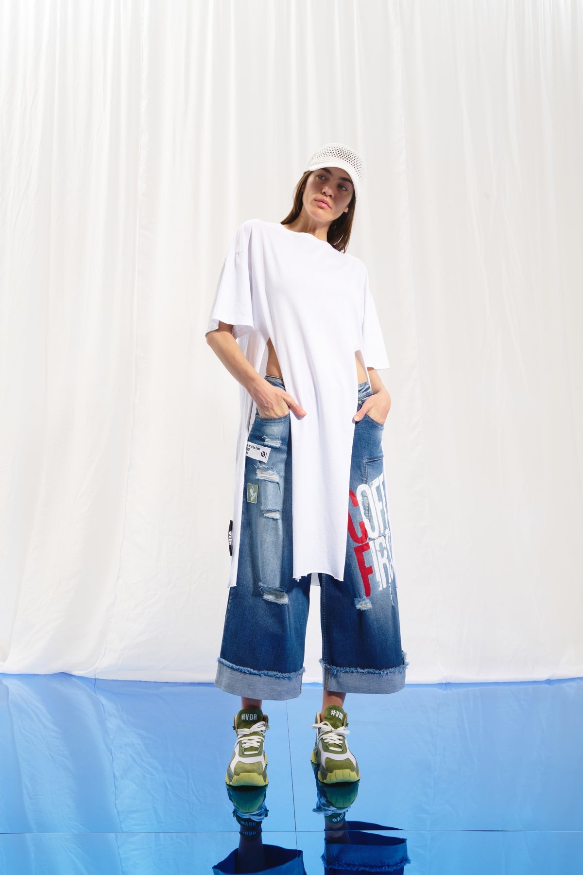 Blue Denim Trousers 17219