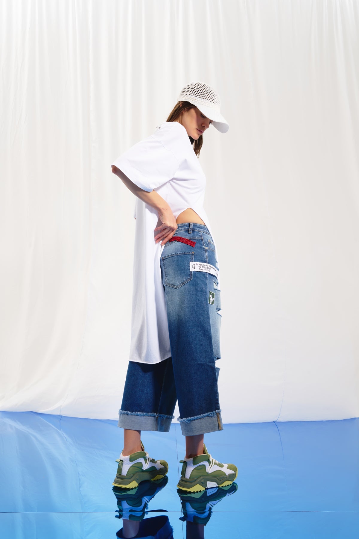 Blue Denim Trousers 17219