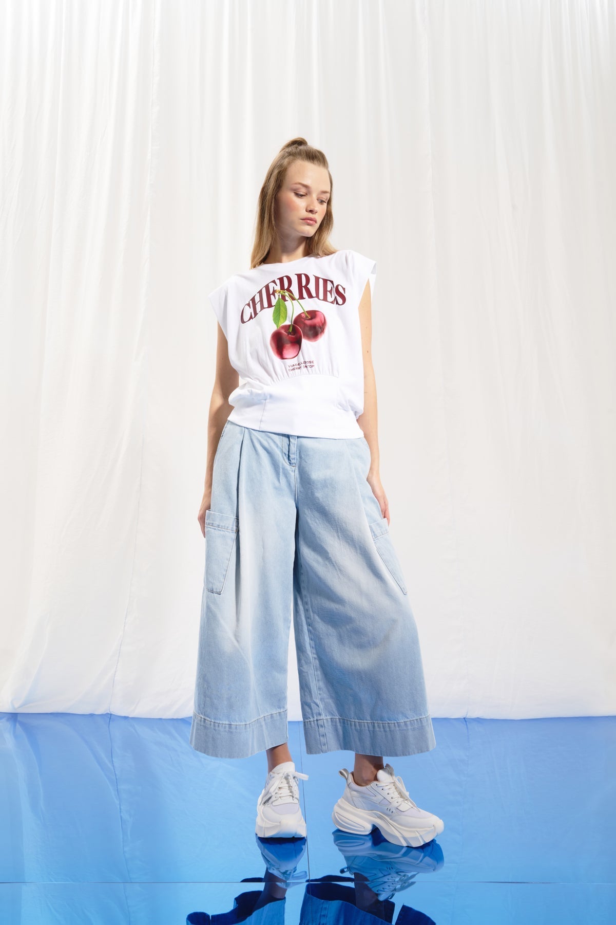 White T-shirt 17235
